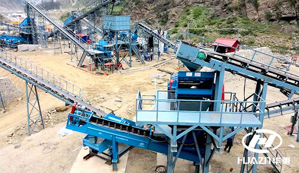 巴基斯坦水電站砂石生產線